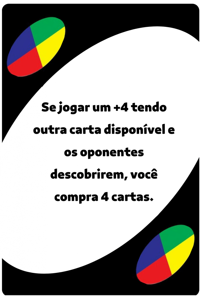 Uma terra sem leis: Uno se torna jogo onde cada um cria suas